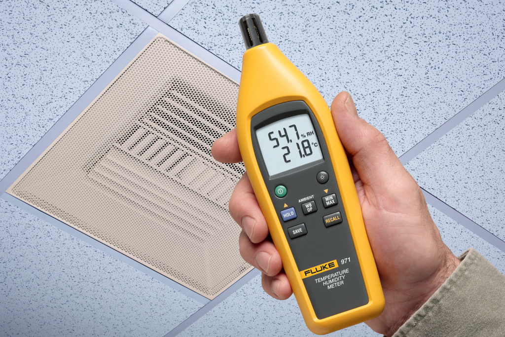 Fluke 971 Temperature Humidity Meter_Chromar Unitrade