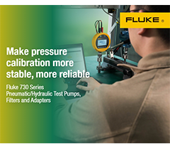 Make pressure calibration more stable, more reliable using the new Fluke 730G Test pumps and Accessories.