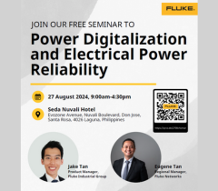 Join Us at the Fluke Seminar: Powering Digitalization and Electrical Power Reliability